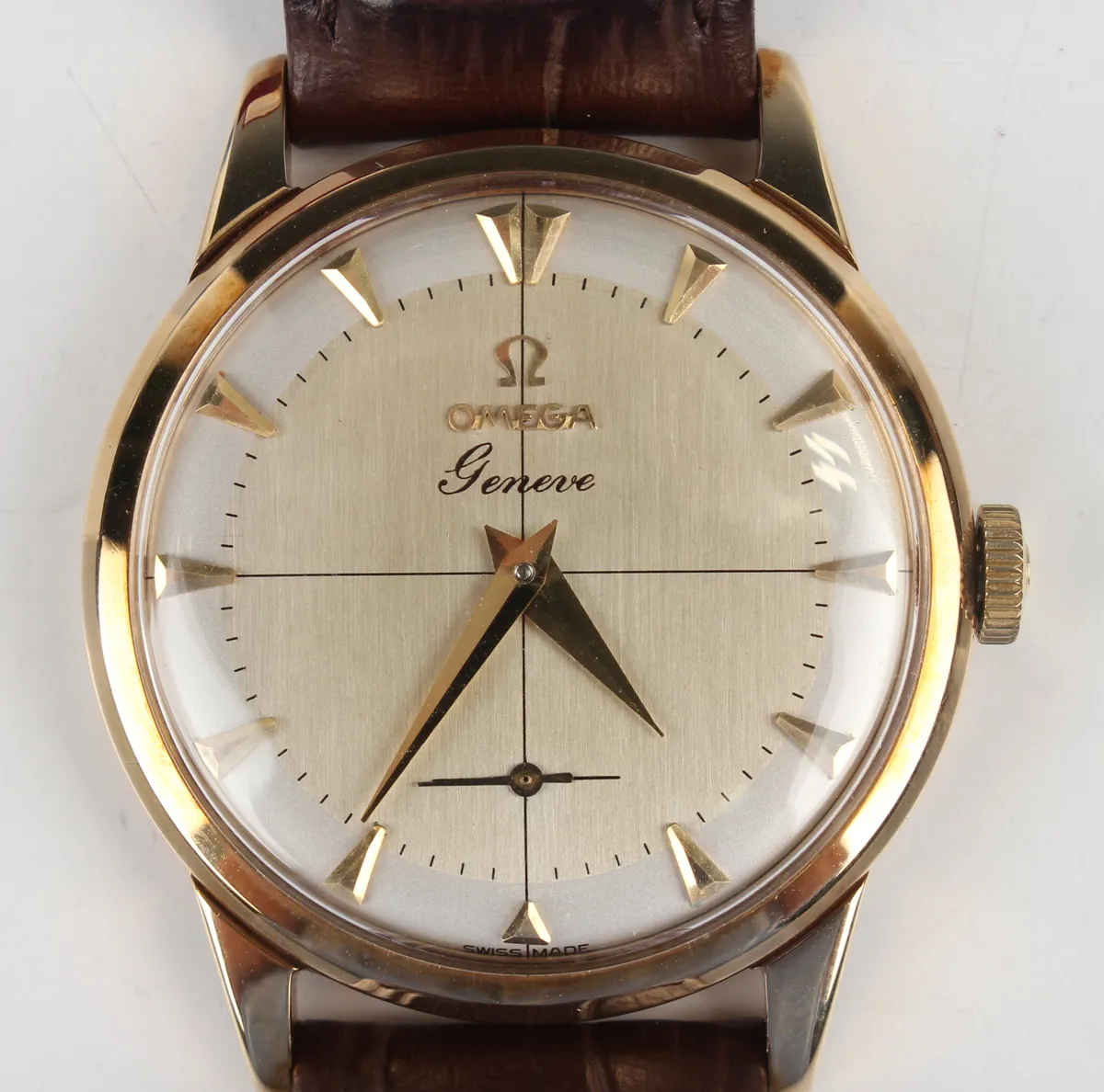Omega Genève 34mm Yellow gold Champagne 2