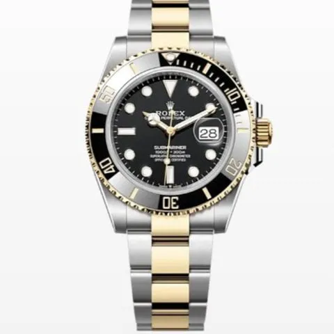 Rolex Submariner 126613LN 41mm Yellow gold and Stainless steel Black