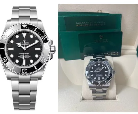 Rolex Submariner 124060 41mm Stainless steel Black