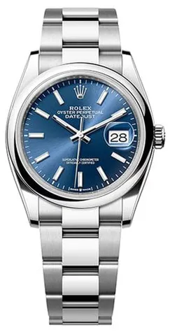 Rolex Datejust 36 126200 36mm Stainless steel Blue