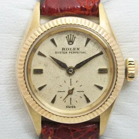 Rolex Oyster Perpetual 6509 25mm Yellow gold