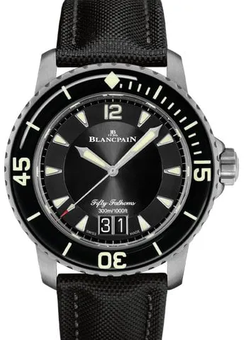 Blancpain Fifty Fathoms 5050-12B30-B52A 45mm Titanium Black