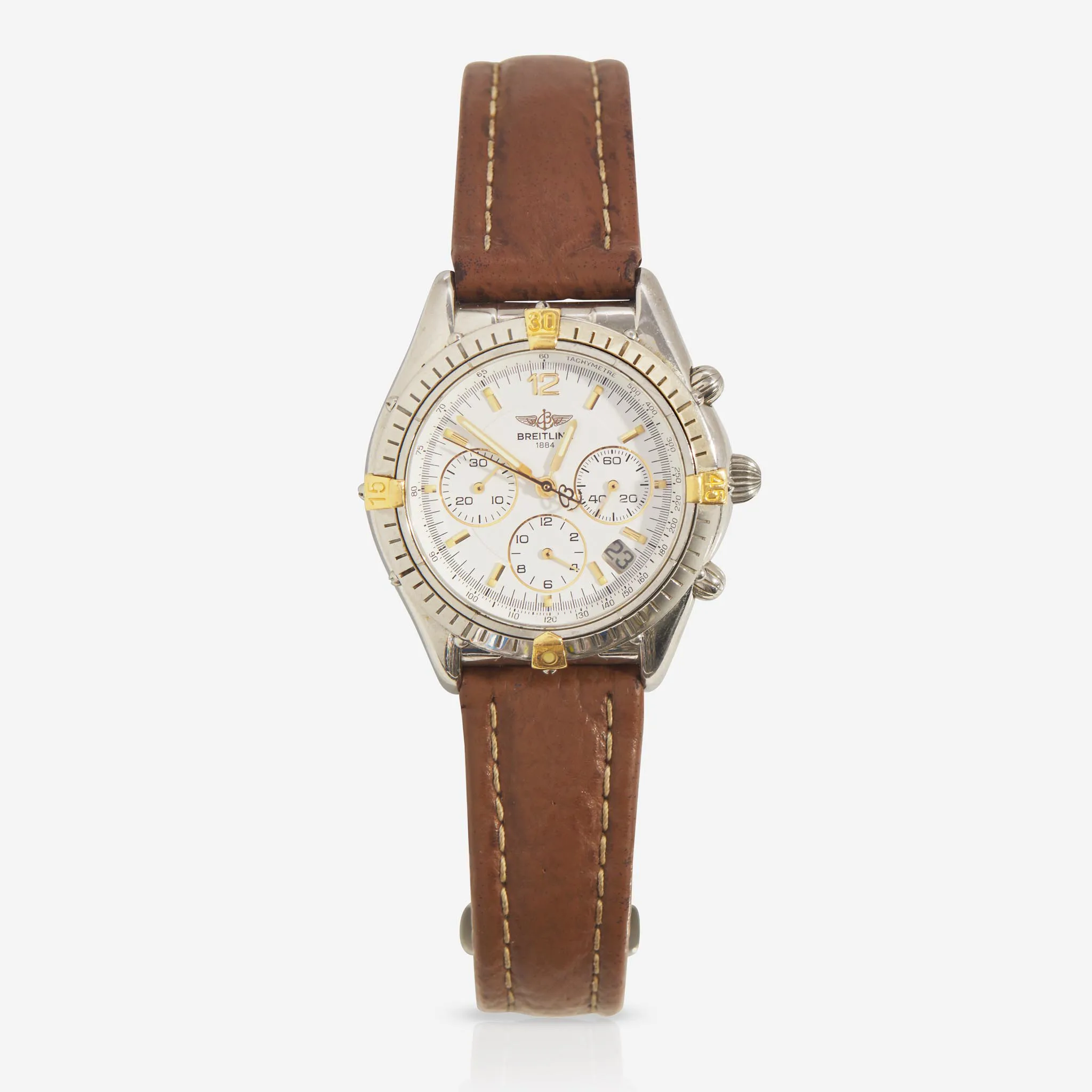 Breitling Cockpit 37mm Stainless steel White