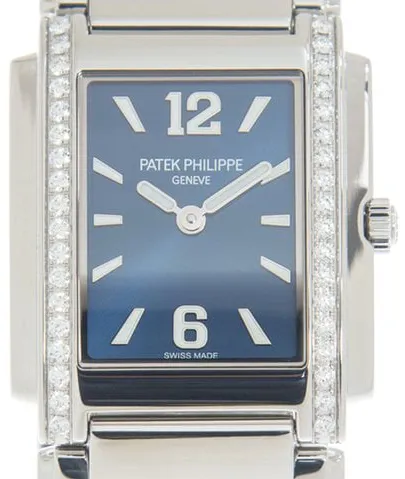 Patek Philippe Twenty~4 4910/1200A-001 25.1mm Stainless steel Blue