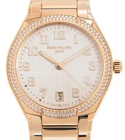 Patek Philippe Twenty~4 7300/1200R-010 36mm Rose gold Silver