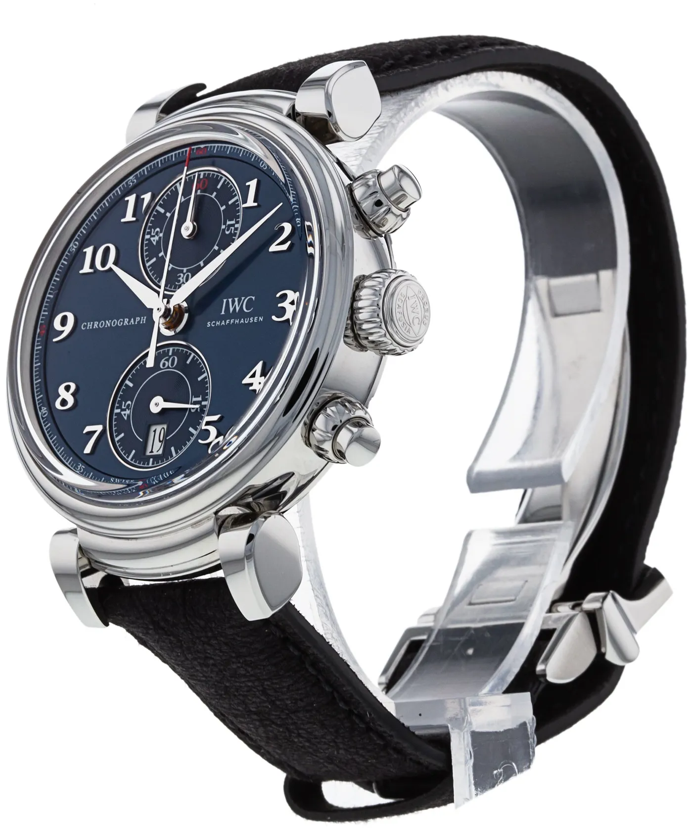 IWC Da Vinci IW393402 42mm Stainless steel Blue 1