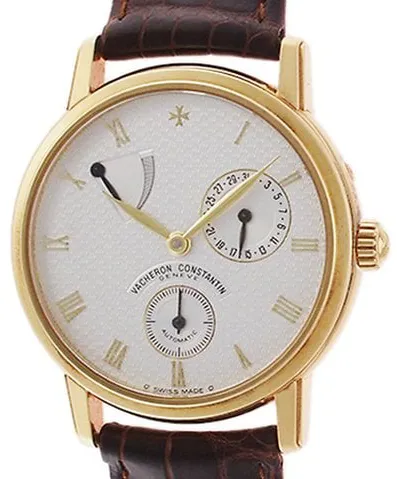 Vacheron Constantin Patrimony 47200/000J 36mm Yellow gold Silver