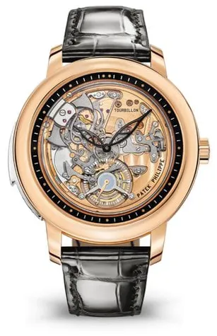 Patek Philippe Tourbillon Minute Repeater 5303R-001 Rose gold Transparent