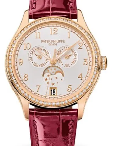 Patek Philippe Annual Calendar 4947R-001 38mm Rose gold Silver