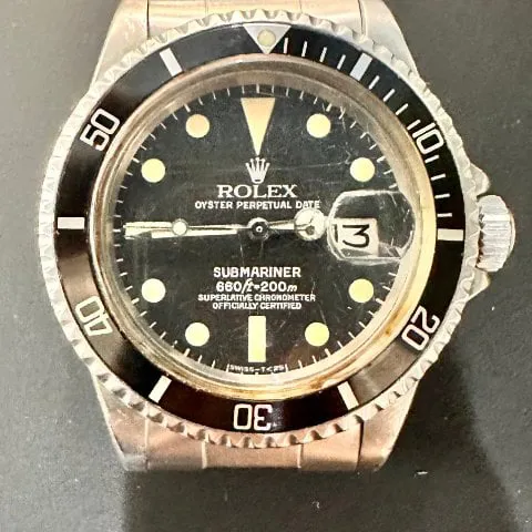 Rolex Submariner 1680 40mm Steel Black