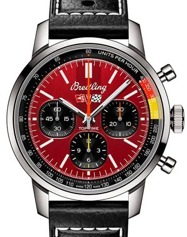 Breitling Top Time AB01761A1K1X1 41mm Stainless steel Red