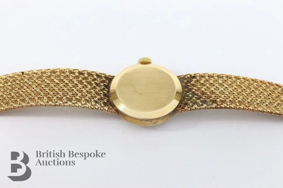 Omega Ladymatic 18mm Yellow gold Champagne 5