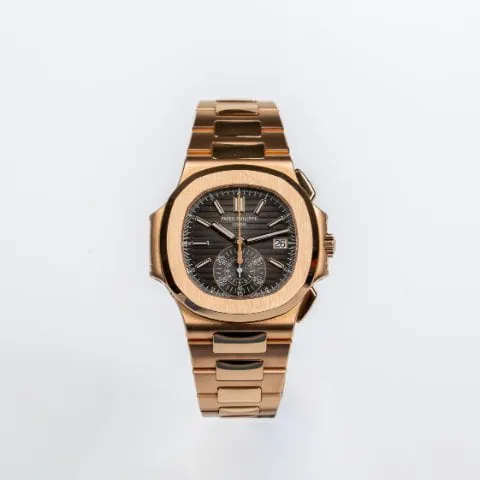 Patek Philippe Nautilus 5980/1R-001 40.5mm Rose gold Black