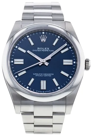 Rolex Oyster Perpetual 41 124300 41mm Stainless steel Blue