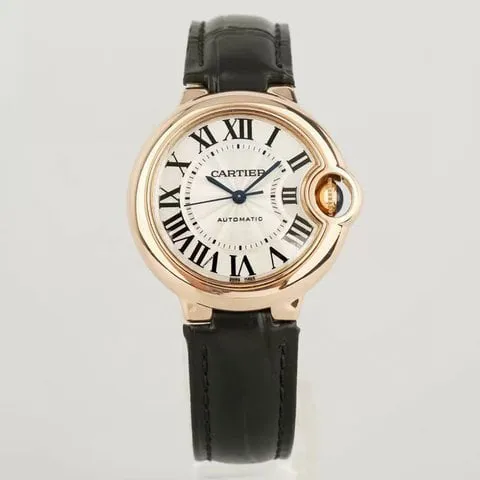 Cartier Ballon Bleu de Cartier W6920097 33mm Rose gold White