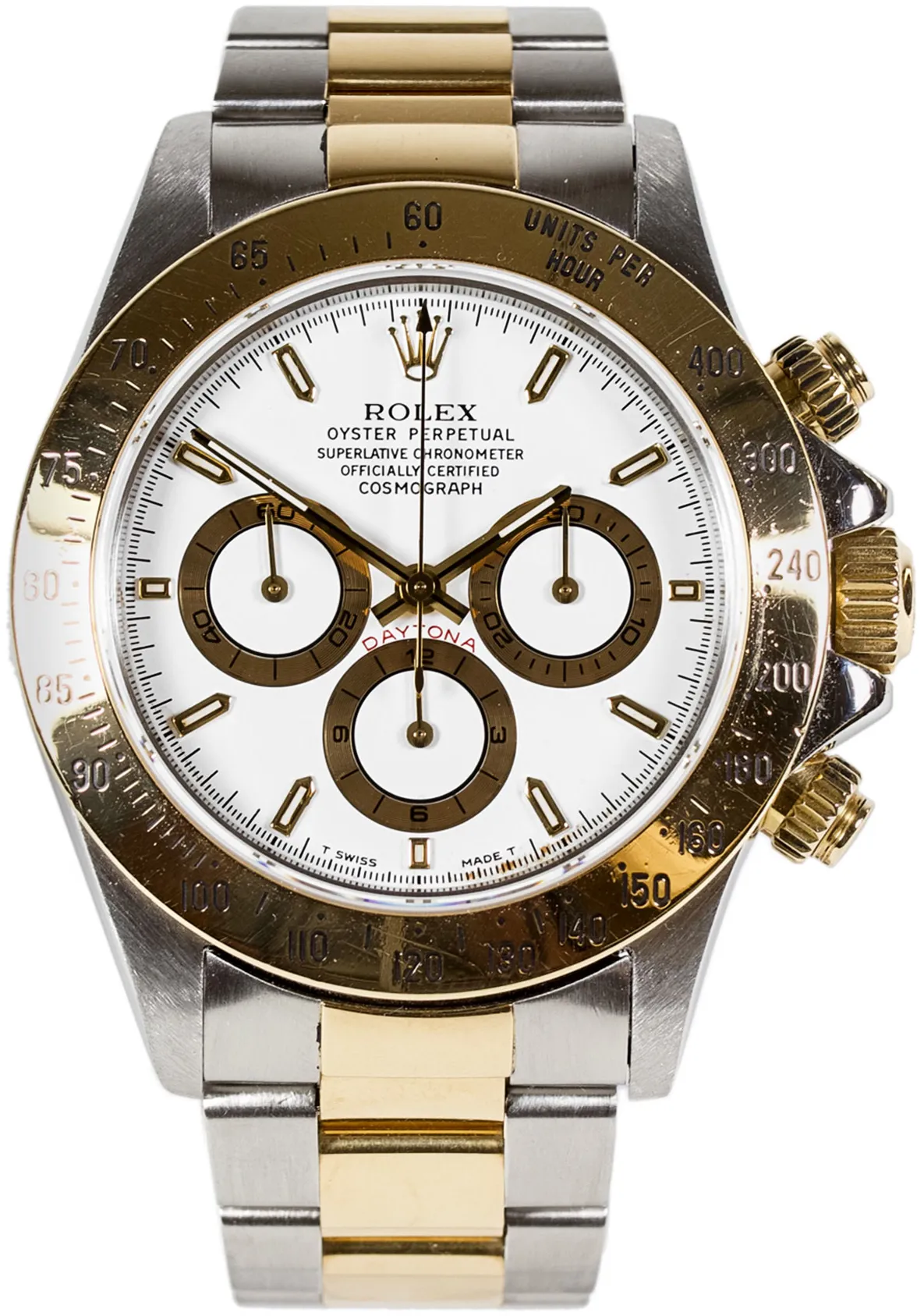 Rolex Daytona 16523 40mm Yellow gold and Stainless steel Champagne