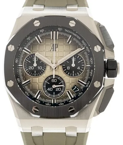 Audemars Piguet Royal Oak Offshore 26420SO.OO.A600CA.01 43mm Stainless steel Brown