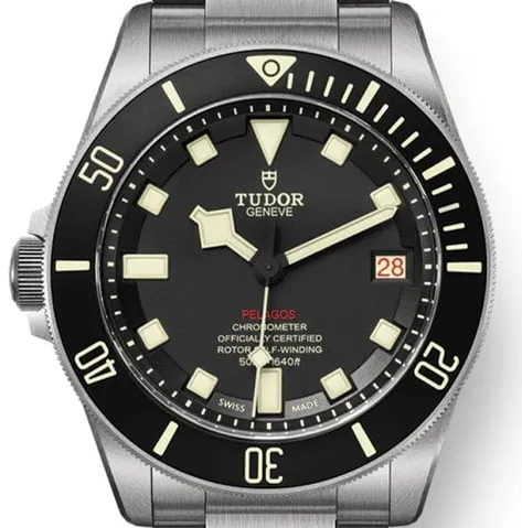 Tudor Pelagos M25610TNL-0001 42mm Titanium and Stainless steel Black