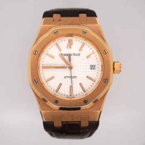 Audemars Piguet Royal Oak 15300OR.OO.D088CR.02 39mm Rose gold Silver