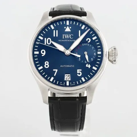 IWC Big Pilot IW500916 46mm Stainless steel Blue