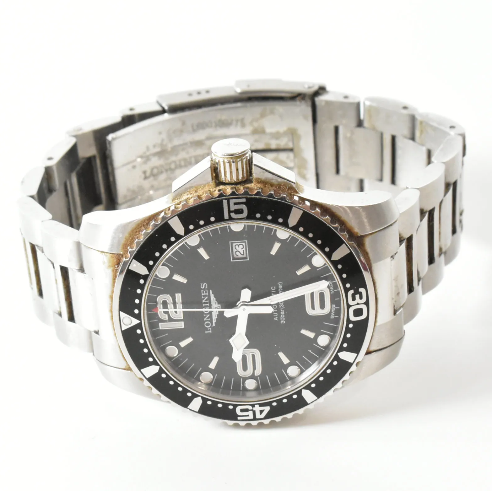 Longines Conquest L3.841.4 50mm Stainless steel Black 4