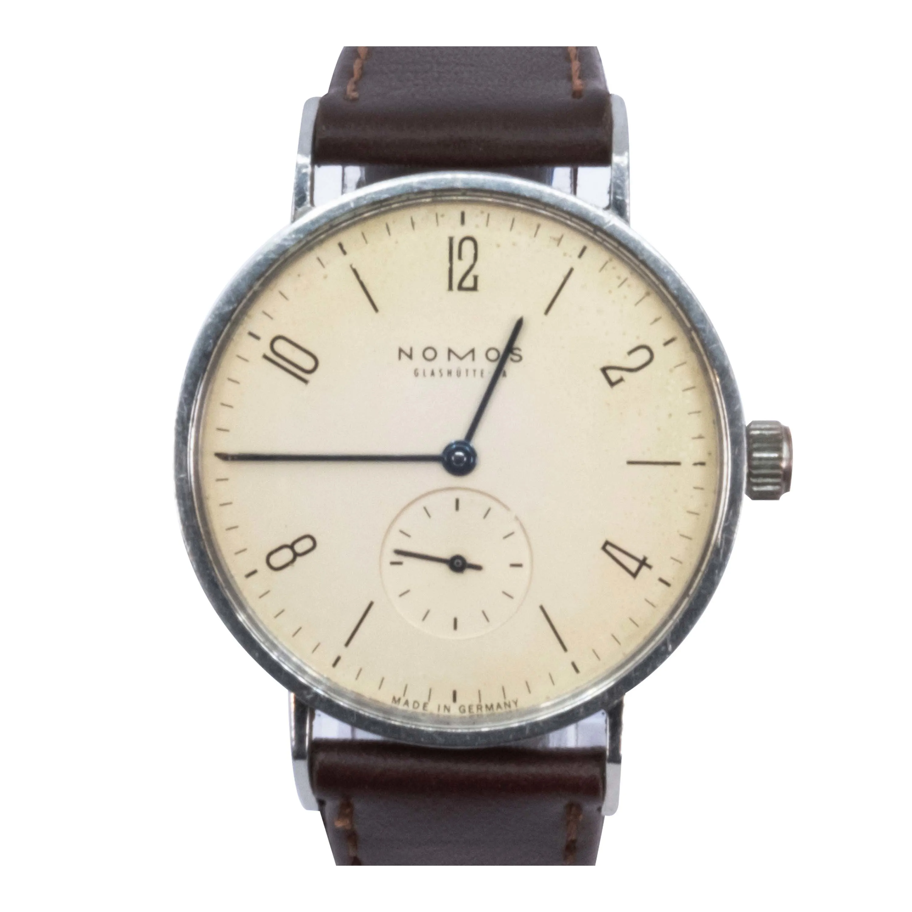 NOMOS Tangente 35mm Stainless steel White