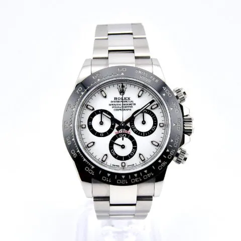 Rolex Daytona 116500LN 40mm Stainless steel White