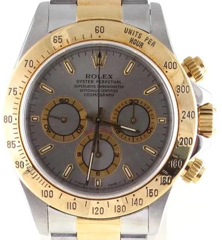 Rolex Daytona 116523 40mm Yellow gold and Stainless steel Gray