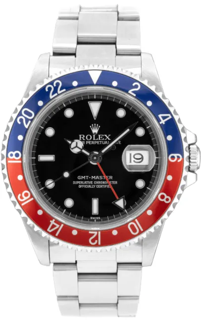 Rolex GMT-Master 16700 40mm Stainless steel Black