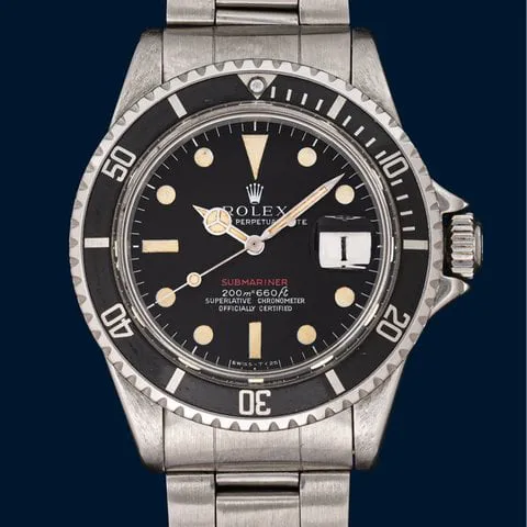 Rolex Submariner 1680 40mm Steel Black