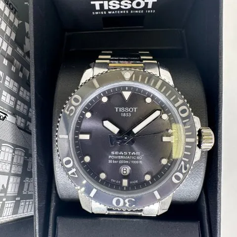 Tissot Seastar 1000 T120.407.11.081.01 43mm Stainless steel Gray