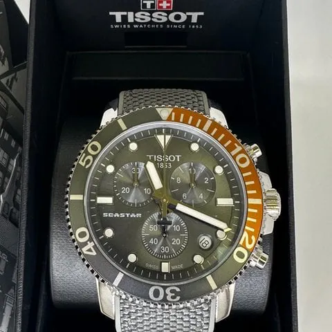 Tissot T-Sport T120.417.17.081.01 45.5mm Stainless steel Black