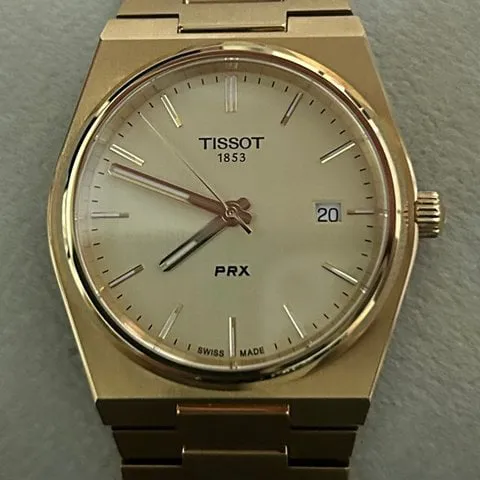 Tissot PRX T137.410.33.021.00 40mm Stainless steel Champagne