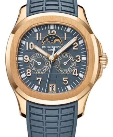 Patek Philippe Aquanaut 5261R-001 40mm Rose gold Blue