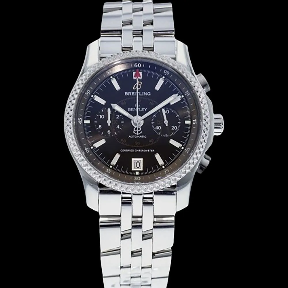 Breitling Bentley Mark VI 42mm Stainless steel Black