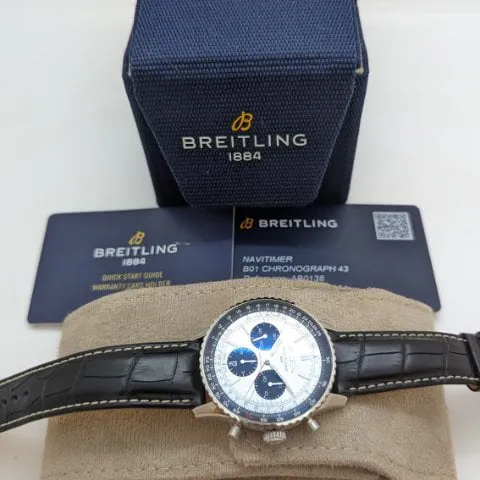 Breitling Navitimer AB0138241C1P1 43mm Stainless steel Blue