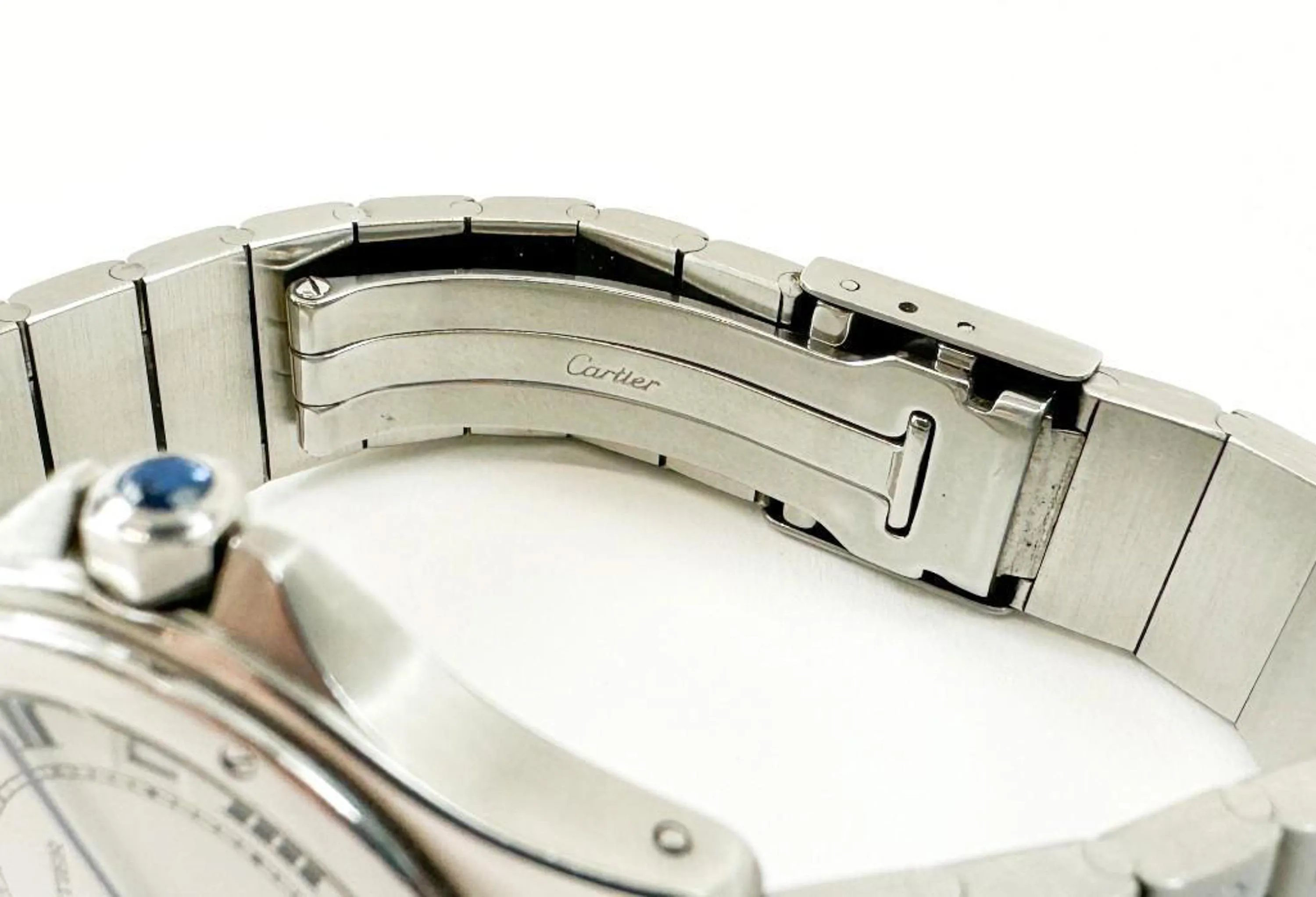 Cartier Santos 1920 33mm Stainless steel White 3