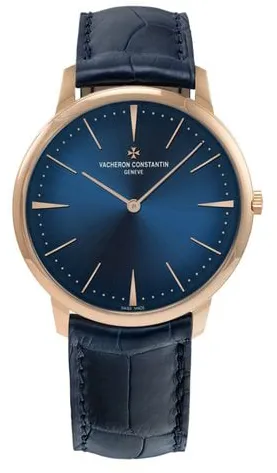 Vacheron Constantin Patrimony 81180/000R-B518 40mm Rose gold Blue