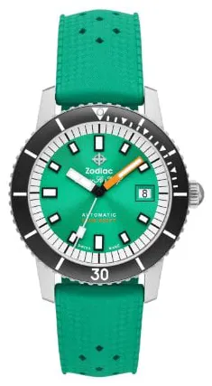 Zodiac Sea Wolf ZO9305 40mm Stainless steel Green