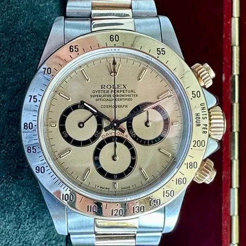 Rolex Daytona 16523 40mm Yellow gold and Stainless steel Champagne