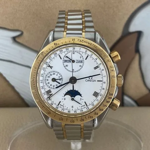 Omega Speedmaster 175.0034 38mm Gold/steel White