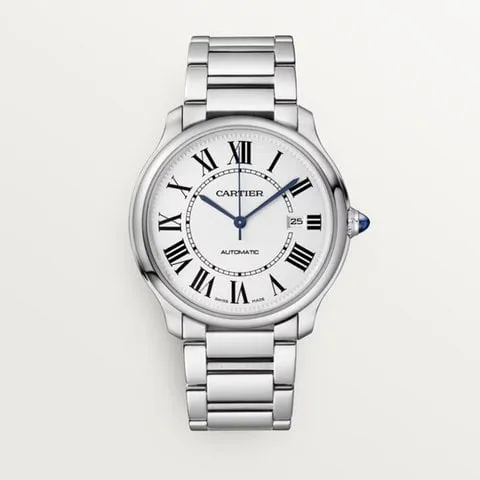 Cartier Ronde Croisière de Cartier WSRN0035 40mm Stainless steel Silver