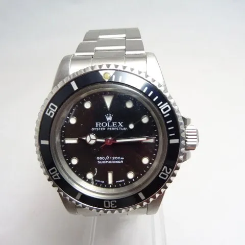 Rolex Submariner 5513 40mm Stainless steel Black