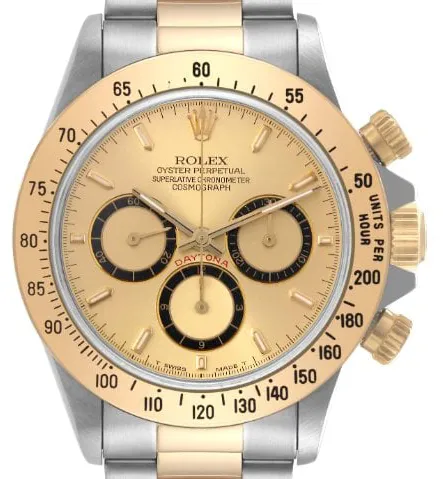 Rolex Daytona 16523 40mm Yellow gold and Stainless steel Champagne