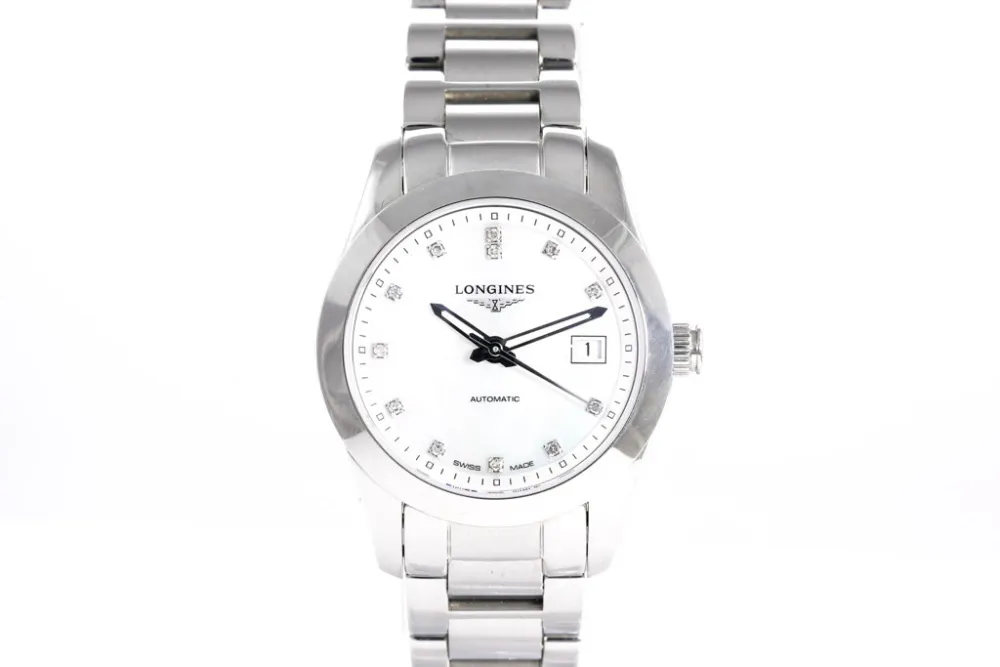 Longines Conquest L2.285.4.87.6 29.5mm Stainless steel Mother-of-pearl 3