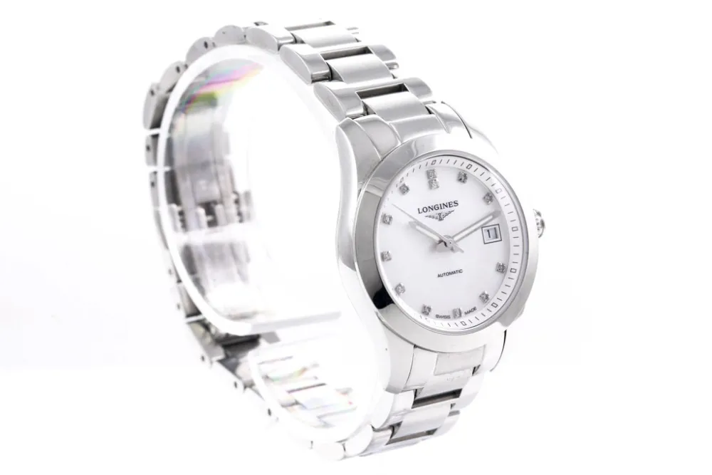 Longines Conquest L2.285.4.87.6 29.5mm Stainless steel Mother-of-pearl 4