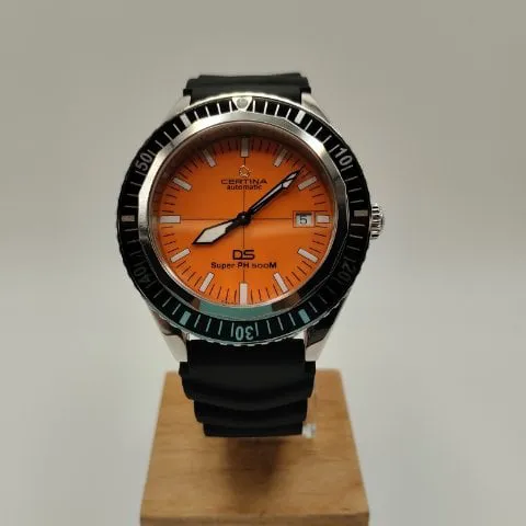 Certina Heritage Collection C037.407.17.280.10 43mm Stainless steel Orange