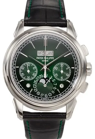 Patek Philippe Perpetual Calendar Chronograph 5270P-014 41mm Platinum Green