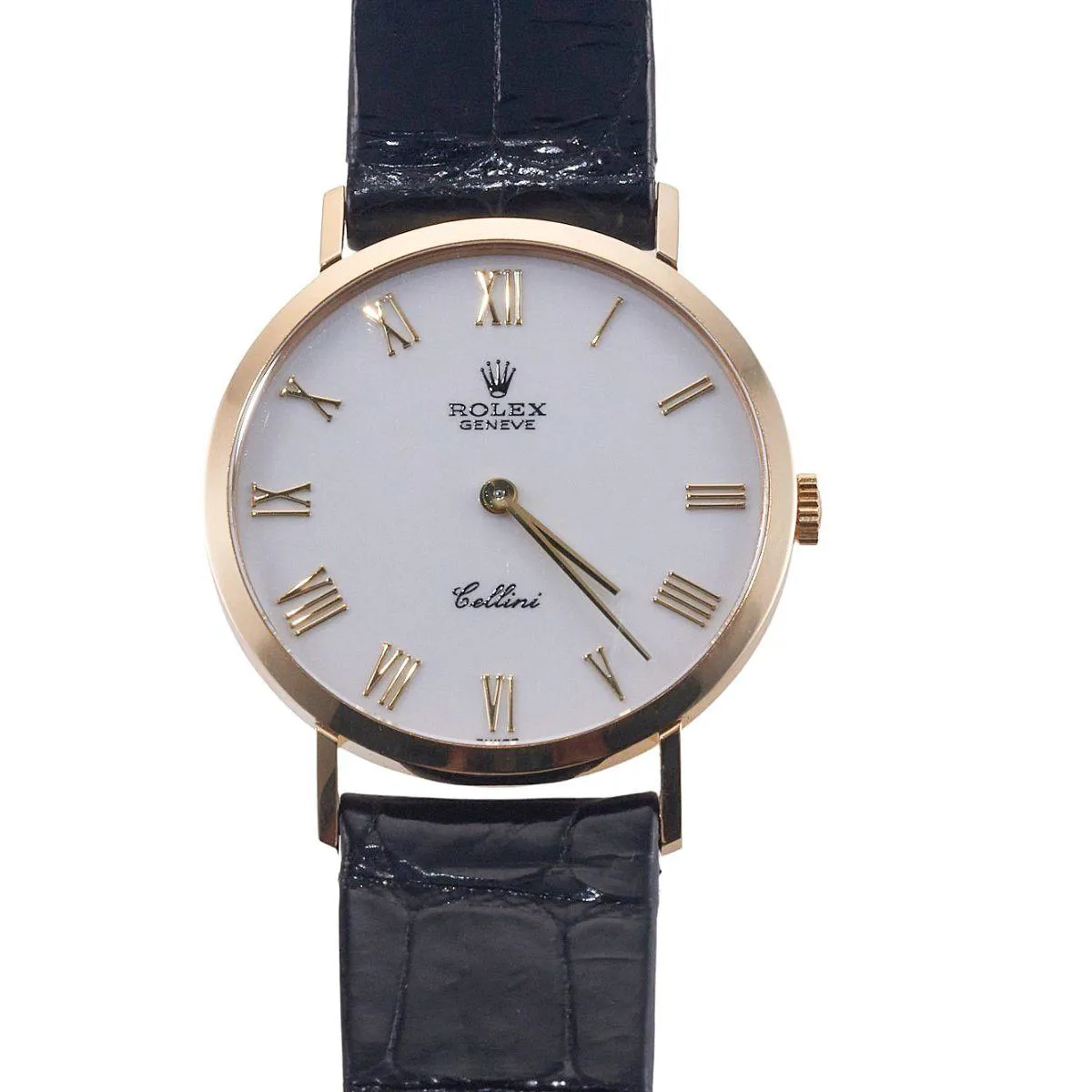 Rolex Cellini 4112 32mm Yellow gold White