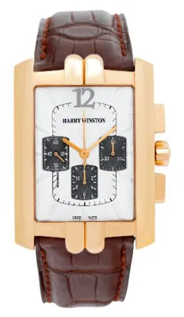 Harry Winston Avenue 330/MCA 32mm Rose gold Silver